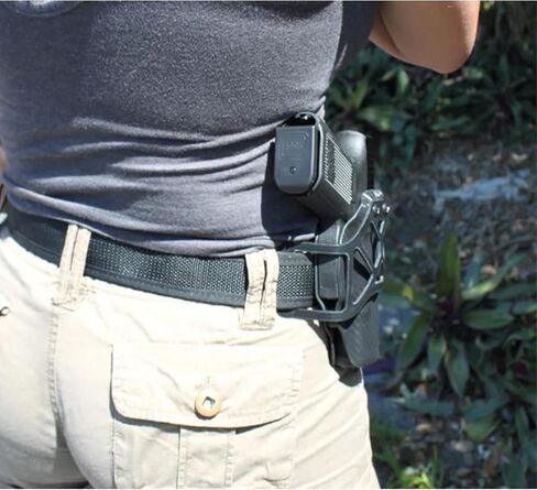Taurus GX4 Holster Fits Viridian E Series Laser, Red/Green, Right Hand in Kuwait