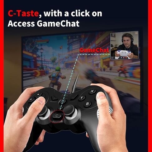 NBCP W5 Wired Controller for Switch 2,Switch,PC,PS3 Gamepad in Saudi Arabia