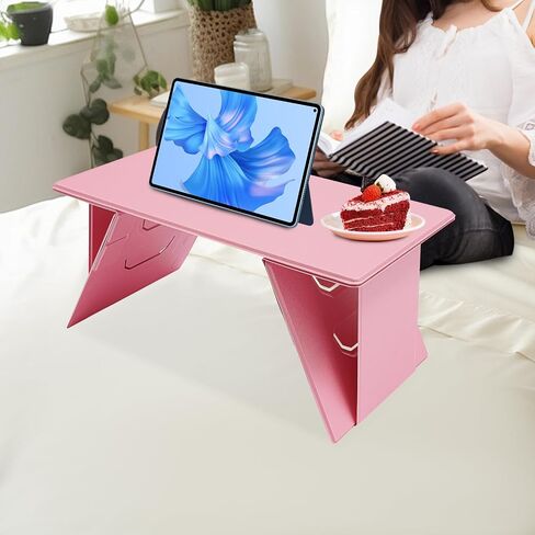 Laptop Bed Desk Foldable Portable Table for Sofa Angle Adjustable in Saudi Arabia