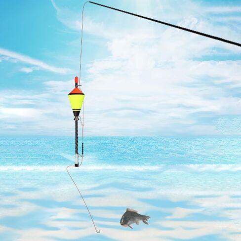 Automatic Fishing Float Portable Fast Fishing Float with Spring High Resiliences Fishing Float Device Easy to Use in Saudi Arabia