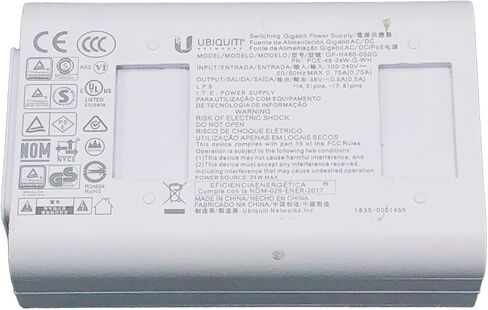 24W GP-H480-050G 48V 0.5A Switching Gigabit Power Supply White in Saudi Arabia