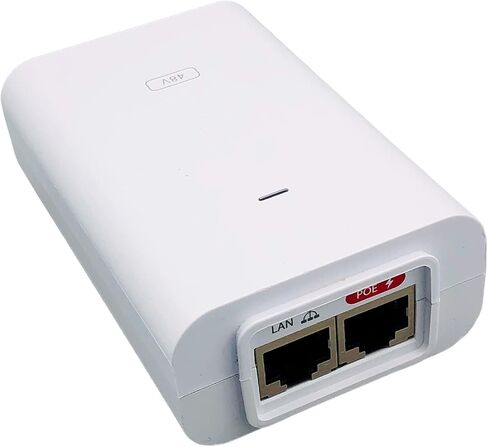 24W GP-H480-050G 48V 0.5A Switching Gigabit Power Supply White in Saudi Arabia