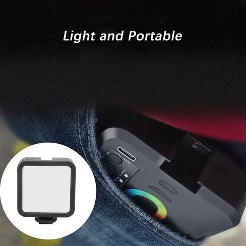 RGB Video Lights 360 Degree Full Color Handheld Photography Light for Video Vlog CRI 95 3000 to 9000K W70 in Saudi Arabia