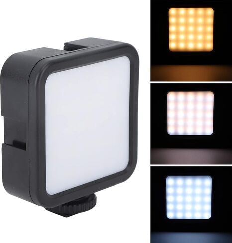RGB Video Lights Full Color Portable Photography Light with 1200mAh Rechargeable CRI 95 3000‑9000K Dimmable 3 Lighting Mode in Saudi Arabia