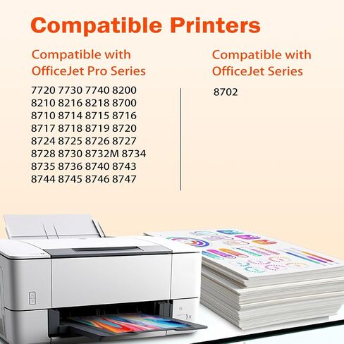 خراطيش الحبر 952XL المُعاد تصنيعها لاستبدال خراطيش الحبر HP 952 in Kuwait