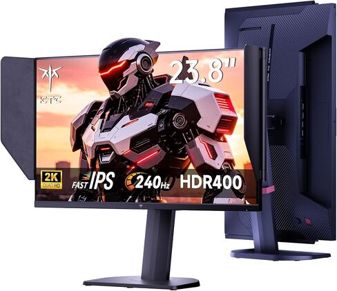 KTC 24 Inch QHD IPS Computer Monitor, 100Hz Zero-Frame 2K for Gaming Office in Saudi Arabia
