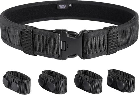VISMIX Duty Belt, 2" Police Security Nylon Duty Belts Law Enforcement with 4 Belt Keepers in Saudi Arabia