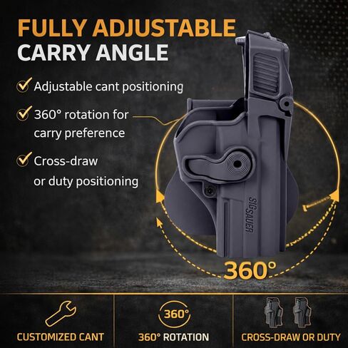 IMI Defense Level 3 Auto Lock Holster for Sig Sauer P226/P220/P227/SP2022 in Saudi Arabia