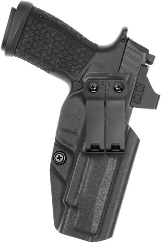 Tulster IWB Profile+ Kydex Holster in Right Hand fits: Sig P365 Fuse | Optic Compatible Inside the Waistband Appendix Concealed Carry in Saudi Arabia