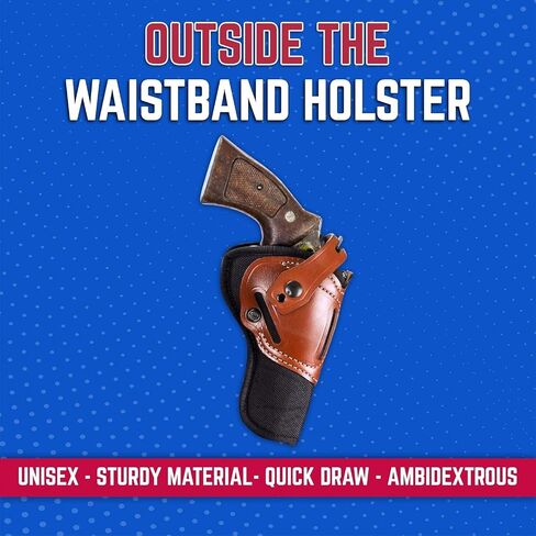 Desantis Wild Hog Revolver Hybrid Holster - Ambidextrous, Black in Saudi Arabia