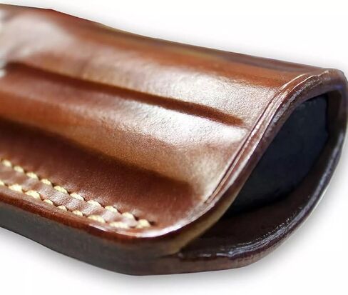 Masc Premium Leather Three Slot Belt Holster with Retention Strap Fits Model 500 Magnum X-Frame 4-inch, Right Hand Draw, Brown Color #1433# in Saudi Arabia