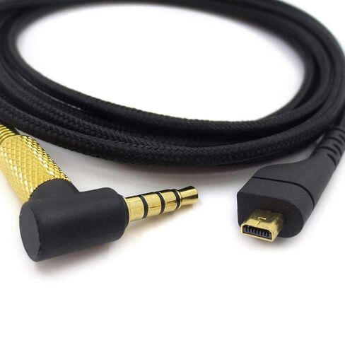 sara-u 2020 New Replacement 3.5mm Nylon Audio- Cable for Steelseries Arctis/ 3/5/7/Pro 2m Long Gaming Headset Line for Laptop in Saudi Arabia