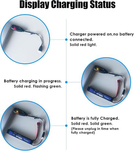 Airsoft Battery 11.1V 1500mAh Dean-Style T Plug 35C High Discharge Rate Lipo Pack Rechargeable 3S Lipo for Airsoft Model Guns in Saudi Arabia