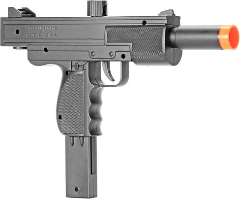 مسدس BBTac Airsoft - مسدس زنبركي يعمل بنظام Uzi، مسدس Airsoft ذو طلقة واحدة للتصويب التكتيكي والتمرين على الهدف in Kuwait