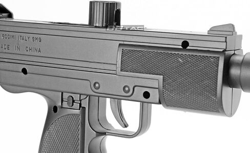 مسدس BBTac Airsoft - مسدس زنبركي يعمل بنظام Uzi، مسدس Airsoft ذو طلقة واحدة للتصويب التكتيكي والتمرين على الهدف in Kuwait