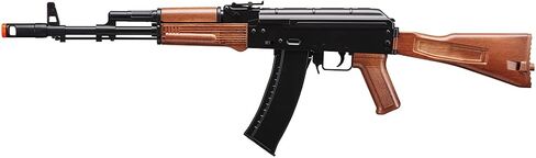 Classic Ak Airsoft Foldable Stock AK-74 AEG - Black & Wood in Kuwait