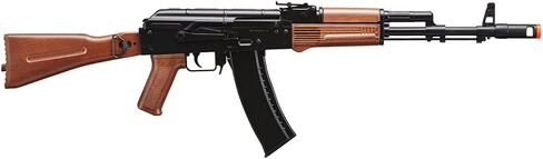 Classic Ak Airsoft Foldable Stock AK-74 AEG - Black & Wood in Kuwait
