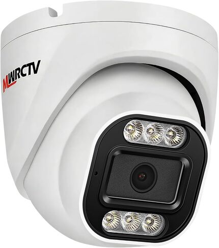 MWRCTV 8MP Turret POE IP Camera, Dome Camera Outdoor, 4 Pack in Saudi Arabia