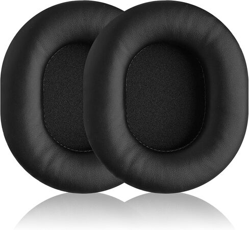 Replacement Ear Pads for Audio Technica ATH M50X M50XBT M50RD M40X M30X M20X MSR7 SX1 Monitor Headphones, Headset Ear Cushions, Headset Earpads, Ear Cups Cover (Black) in Saudi Arabia
