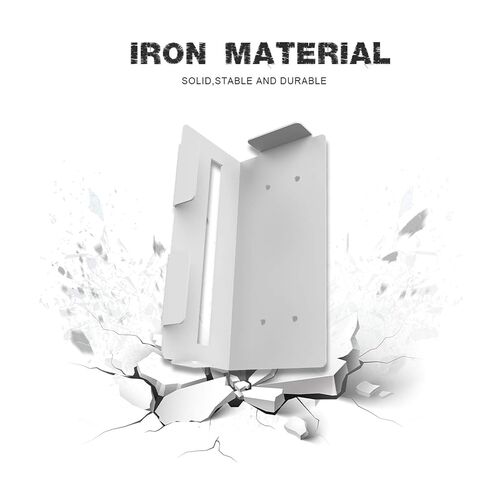 Wall Mounts for PlayStation 5 (Disc and Digital),White Wall Bracket Stand Mount Compatible with PS5 Console in Saudi Arabia