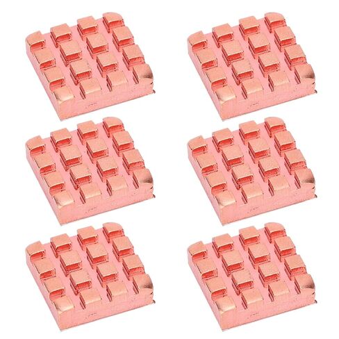 Brass Slot Fin Heat Sinks, 10-Pack with Thermal Adhesive in Saudi Arabia