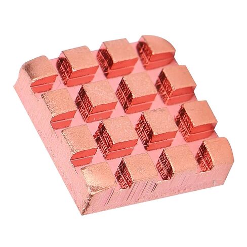 Brass Slot Fin Heat Sinks, 10-Pack with Thermal Adhesive in Saudi Arabia