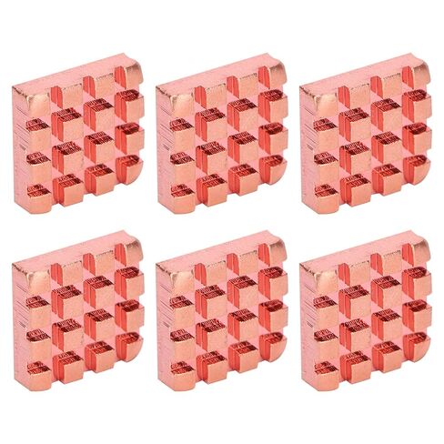 Brass Slot Fin Heat Sinks, 10-Pack with Thermal Adhesive in Saudi Arabia