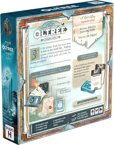 Oltree: Undead & Alive Expansion | Cooperative Strategy Game | Ages 10+ | 2 to 4 Players | 60 Minutes in Kuwait