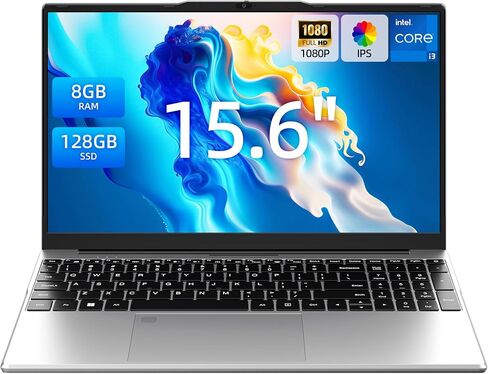 15.6 Inch Laptops, Core i3 Processor, 8GB RAM, 128GB SSD, Backlit Keyboard in Kuwait