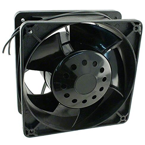 19020177A Tarzan AC Tubeaxial Fan, 230VAC, 176mm Square, 330 CFM, Ball Bearing, 2-Wire in Saudi Arabia