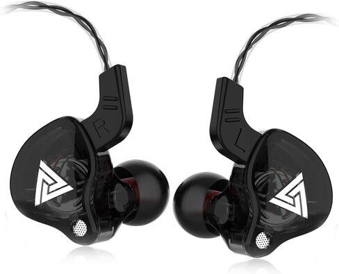Gaming Earbuds with Mic,Universal 3.5mm HiFi Sport Headphones in Ear Earphone for Running with Microphone Headset Music Earbuds (with mic, Black) in Saudi Arabia