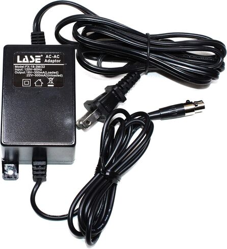 LASE Replacement Power Supply for Harbinger L502, L802, L1202, L1402 Mixer Mini 3 Pin in Saudi Arabia