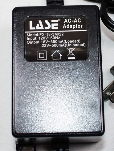 LASE Replacement Power Supply for Harbinger L502, L802, L1202, L1402 Mixer Mini 3 Pin in Saudi Arabia