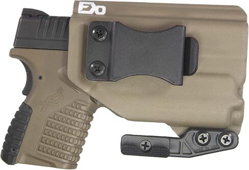 FDO Industries IWB Kydex Holster Compatible with Springfield XDS 3.3" w/Olight PLMini 2 -The Paladin Series -Made in USA- in Saudi Arabia