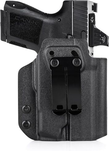 Mete MC9 Holster with Olight PLX Light, IWB Kydex Compatible with Canik Mete MC9/ MC9LS/ MC9 Prime Pistols w/PL-X Flashlight Holster in Saudi Arabia