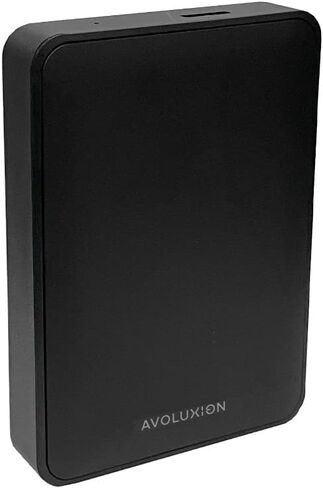 محرك الأقراص الصلبة الخارجي المحمول X1 سعة 5 تيرابايت USB 3.0 لأجهزة الكمبيوتر الشخصية وأجهزة Mac وPlayStation وXbox (أسود) - ضمان لمدة عامين in Kuwait