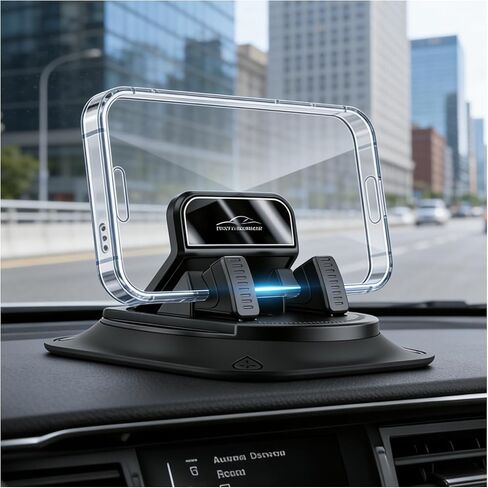 360° Rotatable Car Phone Holder,Non-Slip Car Dashboard Phone Holder for Best Navigation and Viewing,Universal Phones Holders for Cars Dashboard Horizontal and Vertical Place in Saudi Arabia
