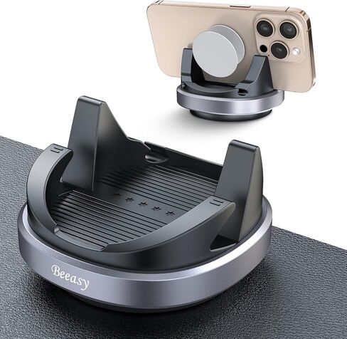 Beeasy Car Phone Holder Mount, 360° Rotation Dashboard Phone Holder, Washable Nano Gel & Silicone Anti-Slip Car Mount for iPhone 17/16/15/14, Samsung, Google Pixel, All Smartphones & GPS in Saudi Arabia