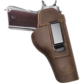 IWB Leather Holster for Most 1911 Style, Concealed Carry Right Hand Use in Saudi Arabia