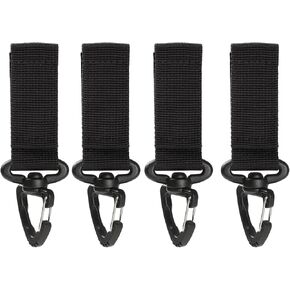 Azarxis Tactical Molle Key Ring Gear Clip Keychain Keeper Belt Hanging 360 Degrees Rotate Hook Holder in Saudi Arabia