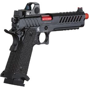 Lancer Tactical Knightshade Hi-Capa Gas Blowback Airsoft Pistol with Red Dot Mini Sight in Saudi Arabia