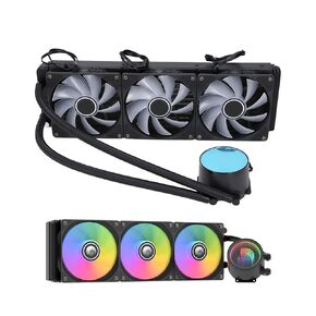 360mm AIO CPU Liquid Cooler, PWM Control CPU Water Cooler with RGB Light, CPU Radiator Fan for LGA 1700/1200/2066/2011-3/2011/1156/1155/1151/1150, AM5/AM4/AM3+ AM2+ FM2+ FM2 in Saudi Arabia