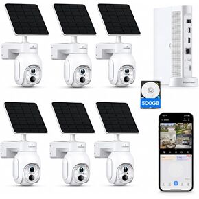 Camcamp Solar Security Cameras Wireless Outdoor 6 Pack, Home Camera System in Saudi Arabia