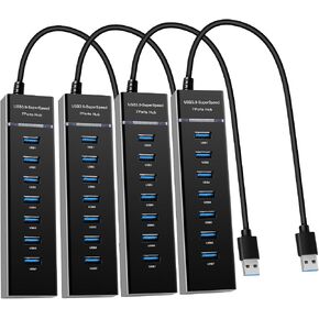 7-Port USB Hub, YaimhSound 6 Port USB Hub, USB to Multiple USB, USB 3.0 2.0 in Saudi Arabia