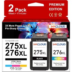 PG-275XL CL-276XL Ink Cartridge Replacement for Canon 275 and 276 275 276XL in Kuwait