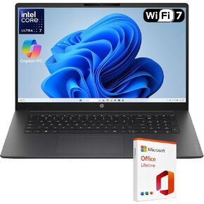 HP OmniBook 3 17.3" Business Laptop,Intel Core Ultra 7,16GB RAM 512GB SSD in Saudi Arabia