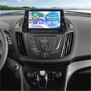 8 Core 6G+128G Android Car Stereo for Ford Escape 2013-2019 with Wireless CarPlay Android Auto, 9" Touchscreen Car Radio Mirror Link GPS WiFi Bluetooth FM RDS DSP EQ SWC Backup Camera in Kuwait