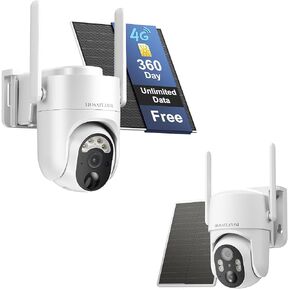 HOSAFE 4G LTE Cellular Security Camera 2 Pack Bundle in Saudi Arabia