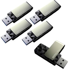 Silicon Power 5-Pack 64GB USB 3.2 Gen1 (USB 3.0) USB Flash Drive Blaze B30 in Saudi Arabia
