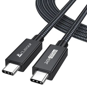 USB C Monitor Cable 6Ft,8K@60Hz/4K@120Hz Video Display/20Gbps Data Transfer in Saudi Arabia
